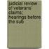 Judicial Review of Veterans' Claims; Hearings Before the Sub