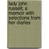 Lady John Russell; A Memoir with Selections from Her Diaries