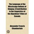 Language of the Mississaga Indians of Skugog; A Contribution