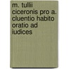 M. Tullii Ciceronis Pro A. Cluentio Habito Oratio Ad Iudices door Marcus Tullius Cicero