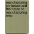 Manufacturing Job Losses and the Future of Manufacturing Emp