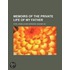 Memoirs of the Private Life of My Father; To Which Are Added