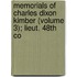 Memorials of Charles Dixon Kimber (Volume 3); Lieut. 48th Co