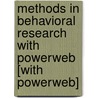 Methods in Behavioral Research with Powerweb [With Powerweb] door Paul C. Cozby