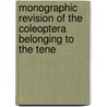 Monographic Revision of the Coleoptera Belonging to the Tene door Frank Ellsworth Blaisdell