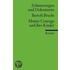 Mutter Courage und ihre Kinder. Erläuterungen und Dokumente