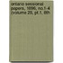 Ontario Sessional Papers, 1896, No.1-4 (volume 28, Pt.1, 8th