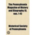 Pennsylvania Magazine of History and Biography (8, Nos. 1-4)