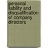 Personal Liability and Disqualification of Company Directors