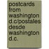 Postcards from Washington D.C/Postales Desde Washington D.C.