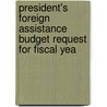 President's Foreign Assistance Budget Request for Fiscal Yea door United States Congress Relations