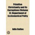 Primitive Christianity and Its Corruptions (Volume 3); Depar