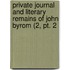 Private Journal And Literary Remains Of John Byrom (2, Pt. 2