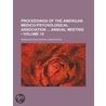 Proceedings of the American Medico-Psychological Association door American Psychiatric Association