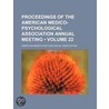 Proceedings of the American Medico-Psychological Association door General Books