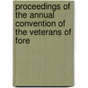 Proceedings of the Annual Convention of the Veterans of Fore door Veterans Of Foreign Wars Convention