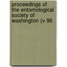 Proceedings of the Entomological Society of Washington (V 96 door Entomological Society of Washington