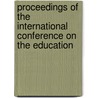 Proceedings of the International Conference on the Education door International deaf