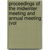 Proceedings of the Midwinter Meeting and Annual Meeting (Vol door Virginia Bar Association