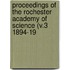 Proceedings of the Rochester Academy of Science (V.3 1894-19