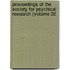 Proceedings of the Society for Psychical Research (Volume 32