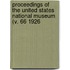 Proceedings of the United States National Museum (V. 66 1926
