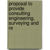 Proposal to Provide Consulting Engineering, Surveying and Re door Bryant Associates