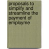 Proposals to Simplify and Streamline the Payment of Employme door United States Congress Security
