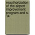 Reauthorization of the Airport Improvement Program and S. 14
