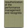 Reauthorization of the Performance Management and Recognitio door United States. Congress. Benefits