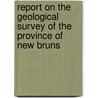 Report on the Geological Survey of the Province of New Bruns door Abraham Gesner