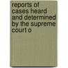 Reports of Cases Heard and Determined by the Supreme Court o door South Carolina. Supreme Court