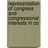 Representation of Congress and Congressional Interests in Co door United States Congress Powers