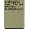 Second Annual Report of the Trade Promotion Coordinating Com door States Congress Senate United States Congress Senate