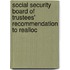 Social Security Board of Trustees' Recommendation to Realloc