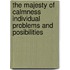 The Majesty Of Calmness Individual Problems And Posibilities