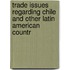 Trade Issues Regarding Chile and Other Latin American Countr