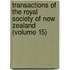 Transactions of the Royal Society of New Zealand (Volume 15)