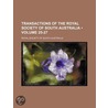 Transactions of the Royal Society of South Australia (25-27) door Royal Society of South Australia