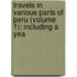 Travels in Various Parts of Peru (Volume 1); Including a Yea