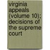 Virginia Appeals (Volume 10); Decisions of the Supreme Court