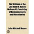 Writings of the Late John M. Mason (Volume 4); Consisting of