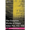 Complete Works Of Edgar Allan Poe, Vol. Viii (In Ten Volumes) door Edgar Allan Poe