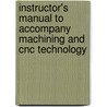Instructor's Manual To Accompany Machining And Cnc Technology by Mary Fitzpatrick