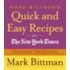 Mark Bittman's Quick and Easy Recipes from the New York Times