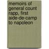 Memoirs Of General Count Rapp, First Aide-De-Camp To Napoleon door Jean Rapp