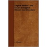 English Studies - Or, Essays in English History and Literature door John Sherren Brewer