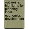 Outlines & Highlights For Planning Local Economics Development door Reviews Cram101 Textboo
