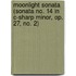 Moonlight Sonata (Sonata No. 14 in C-Sharp Minor, Op. 27, No. 2)
