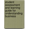 Student Assessment and Learning Guide for Understanding Business door William G. Nickels